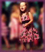 Issabella Montague, 4, singing Jesus Loves Me