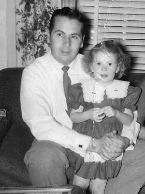 My Daddy Ernie and me.