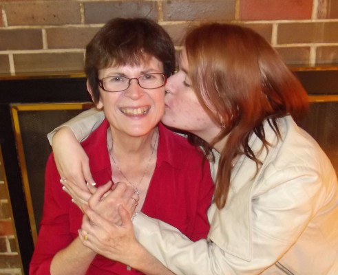 Teresa Parker with daughter, Jenny Parker.