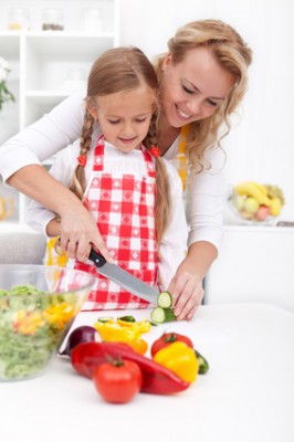 Preparing healthy food