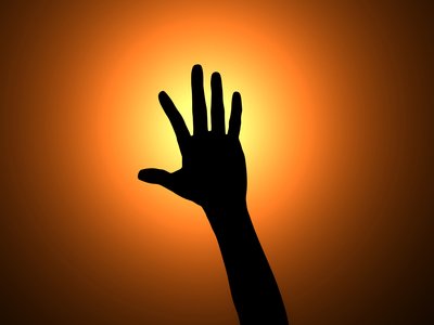 Hands up