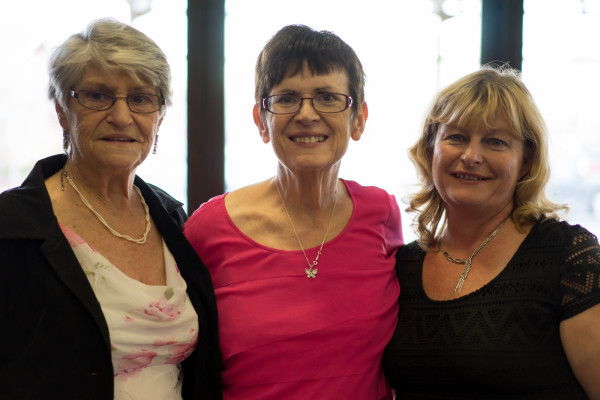 Mary Simonson, Teresa Shields Parker and Kim Weger at Sweet Change Book Launch.